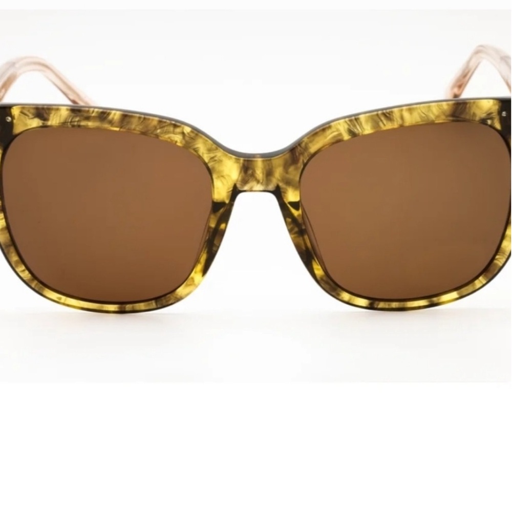 Bebe Brown/Green/Gold Sunglasses - Picture 7 of 7